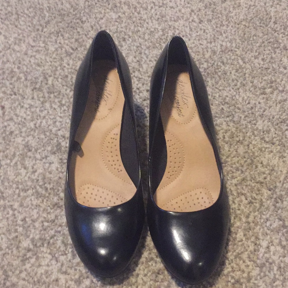 black heels